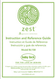 BABY LOCK ZEST BL15B SEWING MACHINE MACHINE A COUDRE MAQUINA DE COSER INSTRUCTION AND REFERENCE GUIDE 56 PAGES ENG FRANC ESP