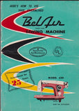 BELAIR 620 SEWING MACHINE OWNERS MANUAL 20 PAGES ENG