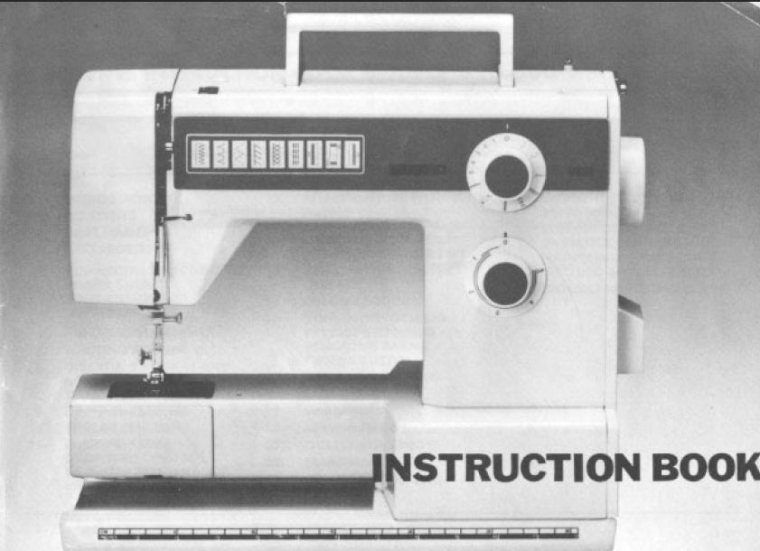 BERNETTE 320 330 SEWING MACHINE INSTRUCTION BOOK 29 PAGES ENG