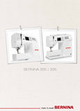 BERNINA 325 335 MACHINE A COUDRE MODE D'EMPLOI 53 PAGES FRANC