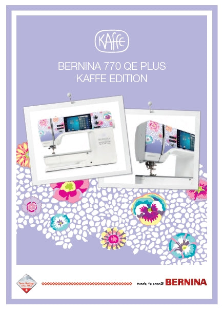 BERNINA 770 QE PLUS KAFFE EDITION MAQUINA DE COSER INSTRUCCIONES DE USO 240 PAGES ESP