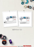 BERNINA 720 SEWING MACHINE INSTRUCTION MANUAL 164 PAGES JAPANESE