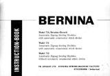 BERNINA 730 731 732 SEWING MACHINE INSTRUCTION BOOK 84 PAGES ENG