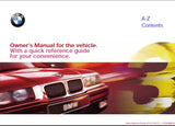 BMW 318i 318is 323i 323is 328i 328is MOTOR CAR OWNERS MANUAL 179 PAGES ENGLISH