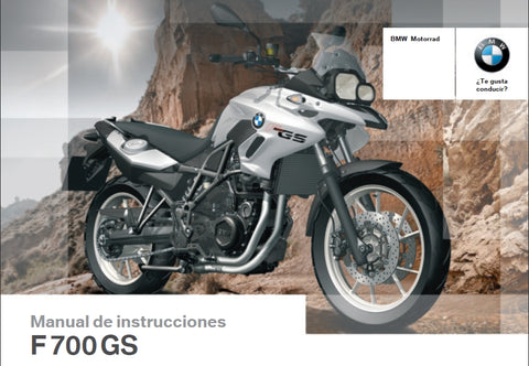 BMW F700GS MOTORRAD MANUAL DE INSTRUCCIONES 197 PAGINA ESPANOL