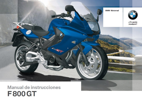BMW F800GT MOTOCICLETA MANUAL DE INSTRUCCIONES 179 PAGINA ESPANOL