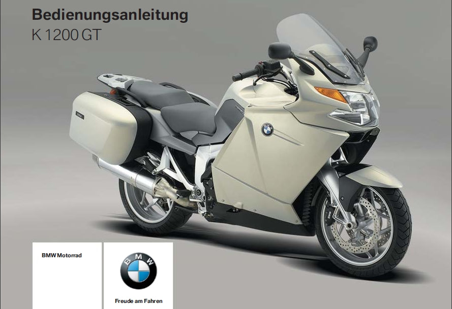 BMW K1200GT 2007 MOTORRAD BEDIENUNGSANLEITUNG 171 SEITE DEUTSCH