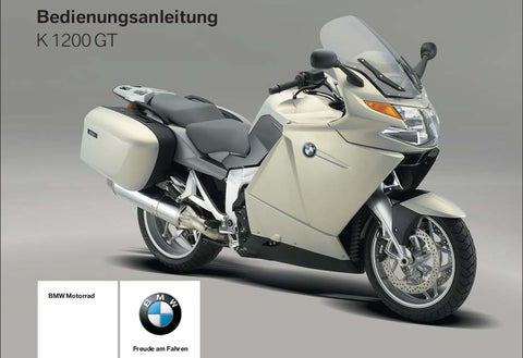 BMW K1200GT 2007 MOTORRAD BEDIENUNGSANLEITUNG 171 SEITE DEUTSCH