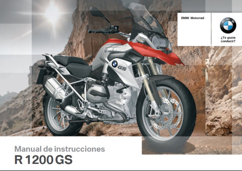 BMW R1200GS MOTOCICLETA MANUAL DE INSTRUCCIONES 192 PAGINA ESPANOL
