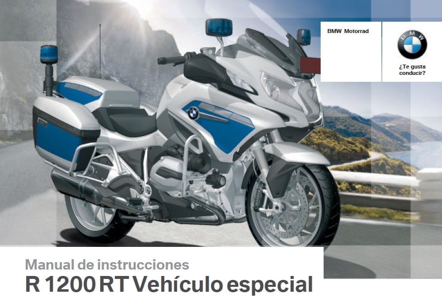 BMW R1200RT VEHICULO ESPECIAL MOTOCICLETA MANUAL DE INSTRUCCIONES 252 PAGINA ESPANOL