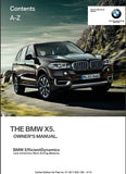 BMW X5 2013 sDRIVE 35i xDRIVE 35i xDRIVE50i xDRIVE35d MOTOR CAR OWNERS MANUAL 265 PAGES ENGLISH