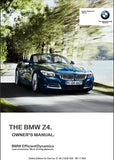 BMW Z4 2011 Z4S DRIVE 28i 35i 35is MOTOR CAR OWNERS MANUAL 220 PAGES ENGLISH