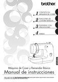 BROTHER 885-405 885-407 SEWING MACHINE OPERATION MANUAL MANUAL DE INSTRUCCIONES 96 PAGES ENG ESP