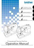 BROTHER 885-S33 885-S34 885-S36 885-S37 SEWING MACHINE OPERATION MANUAL 68 PAGES ENGLISH