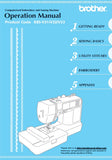 BROTHER 885-V31 885-V32 885-V33 SEWING MACHINE OPERATION MANUAL 172 PAGES ENGLISH