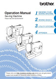 BROTHER 885-V64 885-V65 885-V66 885-V67 SEWING MACHINE OPERATION MANUAL 108 PAGES ENG