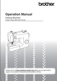 BROTHER 885-X03 885-X13 885-X23 SEWING MACHINE OPERATION MANUAL 48 PAGES ENGLISH