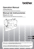 BROTHER 885-X06 885-X08 885-X16 885-X18 885-X26 885-X28 SEWING MACHINE OPERATION MANUAL MANUAL DE INSTRUCCIONES 104 PAGES ENGLISH ESPANOL