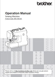 BROTHER 885-X36 885-X38  SEWING MACHINE OPERATION MANUAL 52 PAGES ENGLISH