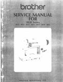 BROTHER B830 SERIES B831 B832 B835 B836 B837 B838 B882 SEWING MACHINE SERVICE MANUAL 84 PAGES ENG