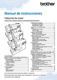 BROTHER CP100X MAQUINA DE COSER MANUAL DE INSTRUCCIONES 32 PAGINA ESP