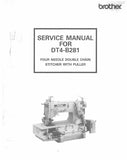 BROTHER DT4-B281 SEWING MACHINE SERVICE MANUAL 41 PAGES ENG