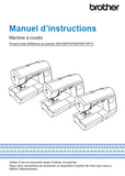 BROTHER INNOV-IS NV1100 MACHINE A COUDRE MANUEL D'INSTRUCTIONS 144 PAGES FRANC