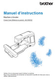 BROTHER INNOV-IS V3LE MACHINE A COUDRE MANUEL D'INSTRUCTIONS 180 PAGES FRANC