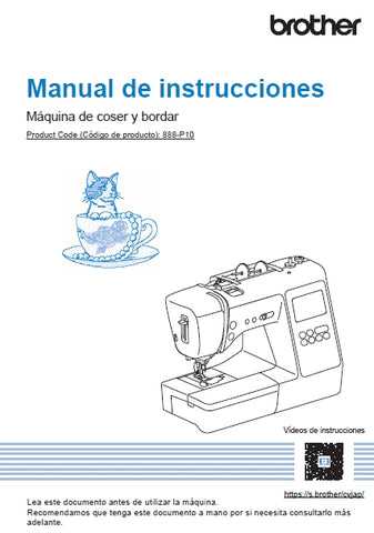 BROTHER LB5500 MAQUINA DE COSER MANUAL DE INSTRUCCIONES 104 PAGINA ESP