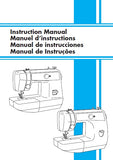 BROTHER LS-1520 SEWING MACHINE INSTRUCTION MANUAL BOOK 67 PAGES ENG FR ESP IT