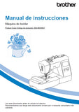 BROTHER PE535 MAQUINA DE COSER MANUAL DE INSTRUCCIONES 52 PAGINA ESP