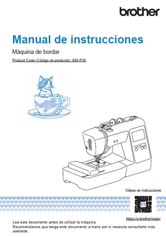 BROTHER PE545 MAQUINA DE COSER MANUAL DE INSTRUCCIONES 60 PAGINA ESP