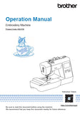 BROTHER PE545 SEWING MACHINE OPERATION MANUAL 60 PAGES ENG