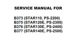 BROTHER PS-2200 PS-2300 PS-2400 PS-2500 SEWING MACHINE SERVICE MANUAL 52 PAGES ENG