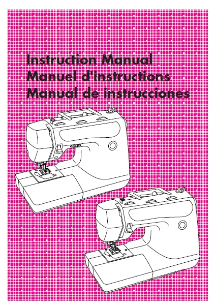 BROTHER PS-2250 PS-2360 PS-2470 PS-3100 SEWING MACHINE INSTRUCTION MANUAL BOOK 111 PAGES ENG FR ESP