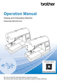 BROTHER SE2000 SEWING MACHINE OPERATION MANUAL 124 PAGES ENG