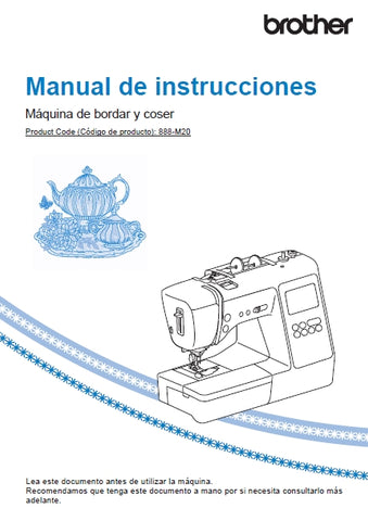 BROTHER SE630 MAQUINA DE COSER MANUAL DE INSTRUCCIONES 100 PAGINA ESP