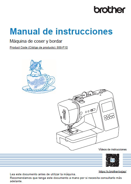 BROTHER SE700 MAQUINA DE COSER MANUAL DE INSTRUCCIONES 104 PAGINA ESP