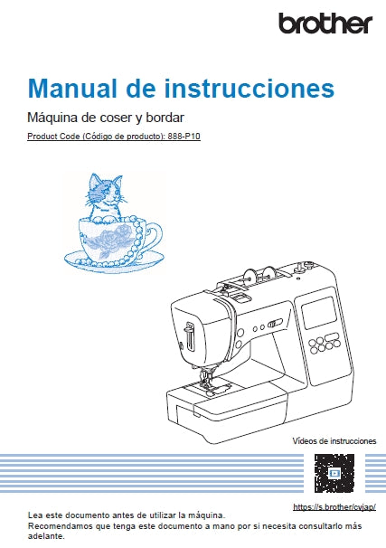 BROTHER SE725 MAQUINA DE COSER MANUAL DE INSTRUCCIONES 104 PAGINA ESP