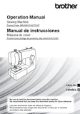 BROTHER SM1400 SEWING MACHINE MAQUINA DE COSER OPERATION MANUAL MANUAL DE INSTRUCCIONES 94 PAGES ENG ESP