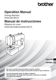 BROTHER XM1010 SEWING MACHINE MAQUINA DE COSER OPERATION MANUAL MANUAL DE INSTRUCCIONES 96 PAGES ENG ESP