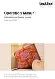 BROTHER 882-W07 SEWING MACHINE OPERATION MANUAL 380 PAGES ENG