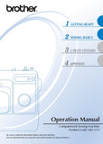 BROTHER 885-V15 SEWING MACHINE OPERATION MANUAL 112 PAGES ENG