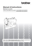 BROTHER 885-X06 888-X06 MACHINE A COUDRE MANUEL D'INSTRUCTIONS 52 PAGES FRANC