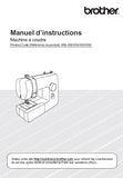 BROTHER 888-X53 888-X54 888-X55 888-X56 MACHINE A COUDRE MANUEL D'INSTRUCTIONS 40 PAGES FRANC