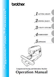 BROTHER CPS5XVY SEWING MACHINE OPERATION MANUAL 198 PAGES ENGLISH