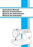 BROTHER LS-1717 SEWING MACHINE INSTRUCTION MANUA 82 PAGES ENGLISH FRANCAIS ESPANOL PORTUGUESE