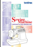 BROTHER PC-2800 SEWING MACHINE OPERATION MANUAL 82 PAGES IN ENGLISH