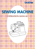 BROTHER PC-3000 SEWING MACHINE OPERATION MANUAL 104 PAGES ENGLISH