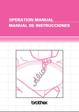 BROTHER STAR 120E SEWING MACHINE MAQUINA DE COSER OPERATION MANUAL MANUAL DE INSTRUCCIONES 93 PAGES ENG ESP